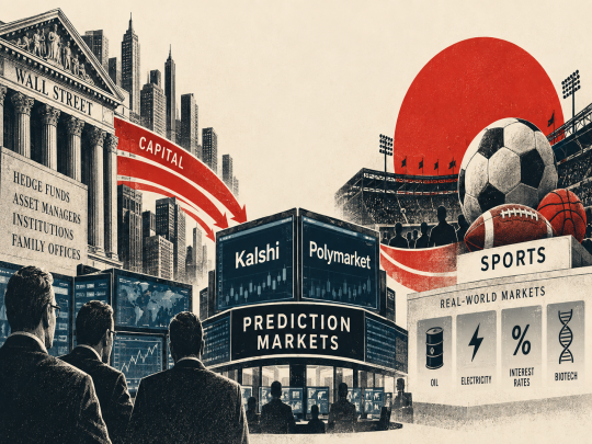 When the Hedge Becomes the Bet: Inside Wall Street's Race to Own Prediction Markets