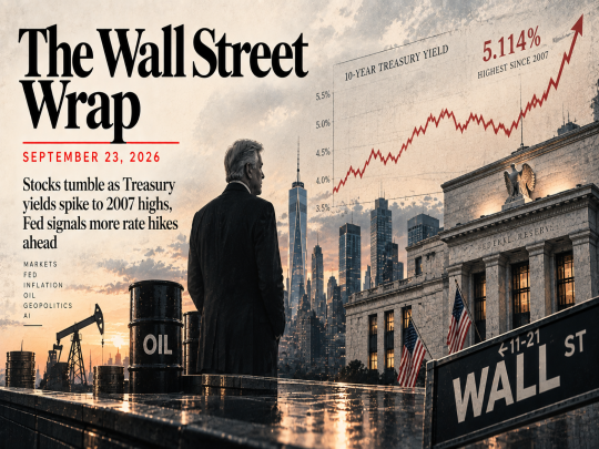 The Wall Street Wrap: September 23, 2026