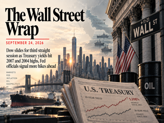 The Wall Street Wrap: September 24, 2026